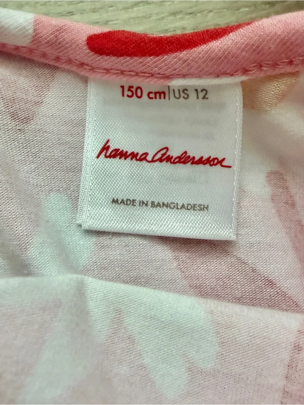 Hanna Andersson Pink Floral Twirl Dress